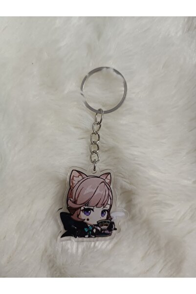 mertfigur Genshin Acrylic Anime Keychain Bag Ornament (4 cm)