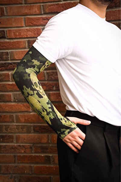 Oyuncu & Sporcu Yarım Eldivenli Kol Kolluk – Parmak Detaylı Arm Sleeve
