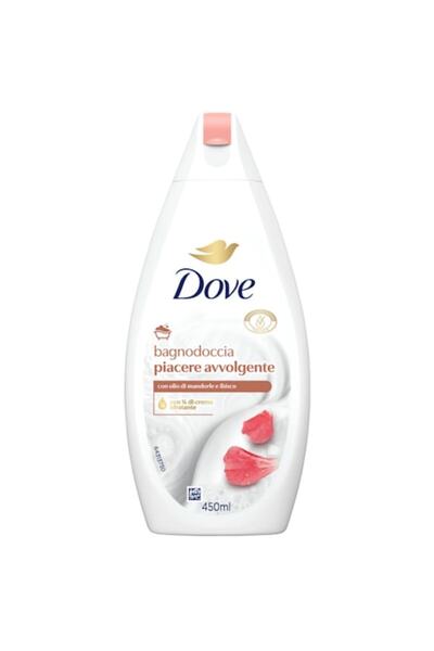 Dove Shower Gel with Almond Oil and Hibiscus, 450 ml