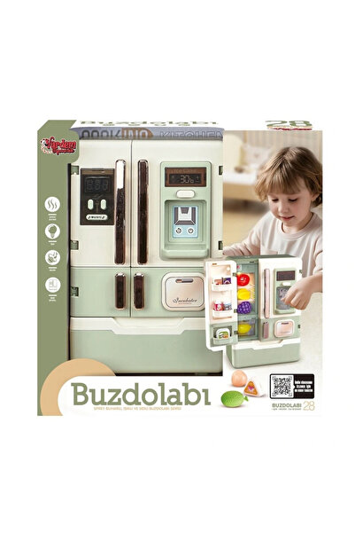 MEY İthalat® Vrd10650 Işikli Ve Sesli Aksesuarli Buzdolabi
