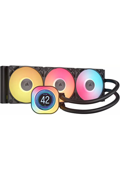 Corsair iCUE LINK TITAN RX LCD AIO 360mm RGB liquid cooling processor cooler black