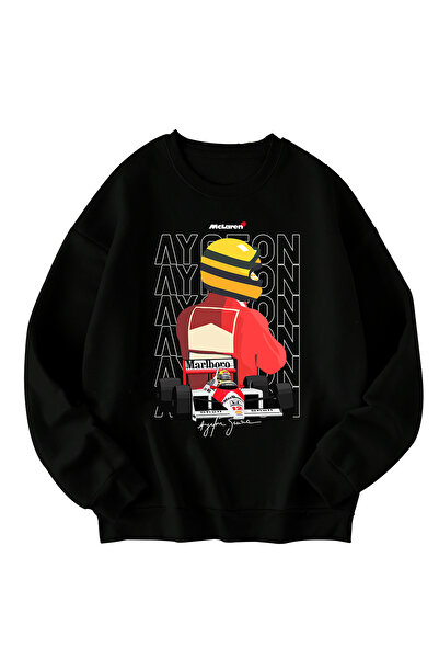 SVART WEAR F1 Alonso Aston cu imprimeu supradimensionat Hanorac unisex tricou