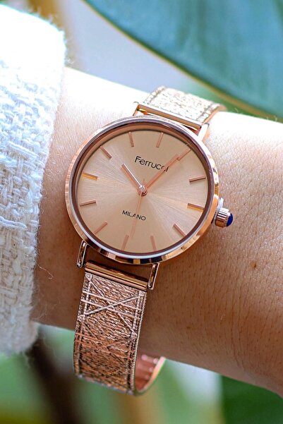 Ferrucci Çelik Kadın Kol Saati Premium Kolleksiyon Yeni Sezon