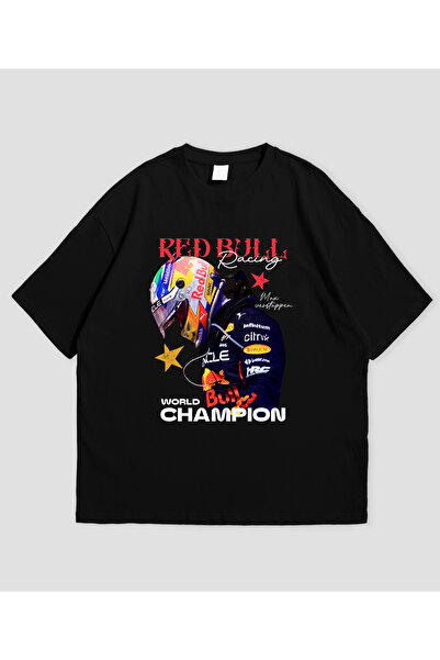 SVART WEAR Maks Verstappen Redbull Štampano Oversize kroj Unisex T-shirt