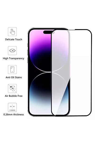 ARTEBA Global iPhone 13/13 Pro/14/16E Compatible Full Covering Transparent Te...