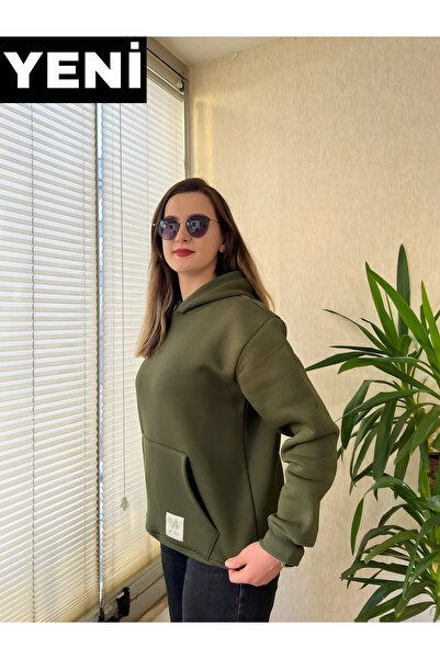 Kapüşonlu Kadın Sweatshirt