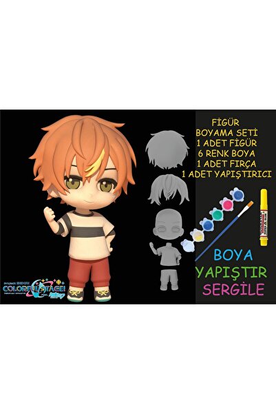 nihonwosekai Hatsune Miku Colorful Pjsekai Anime Figürü Boyama Seti Shinonome...