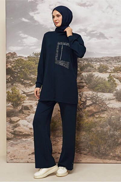 Alvina Pul Detailled Tracksuit Set 45912