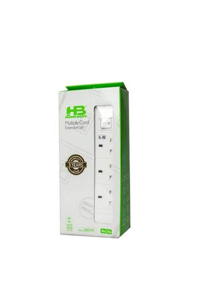 Home Best Electric Extension 5 Sockets 3 Meters