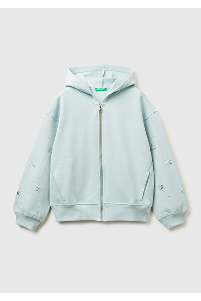 United Colors of Benetton Fermoar cu detaliu cu logo cu aplicație de cristal ...