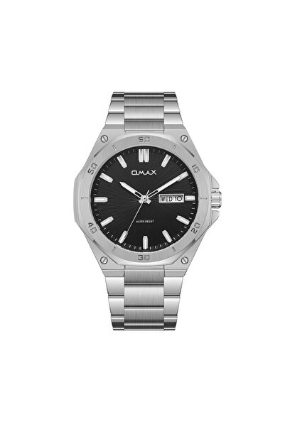 Omax ساعة يد رجالية | تناظرية | سوار من الفولاذ المقاوم للصدأ | تصميم أنيق