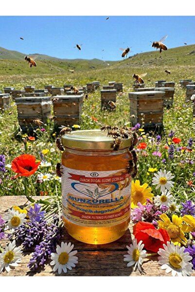 MUNZURELLA OVACIK DOĞAL SÜZME ÇİÇEK BALI (280)GR