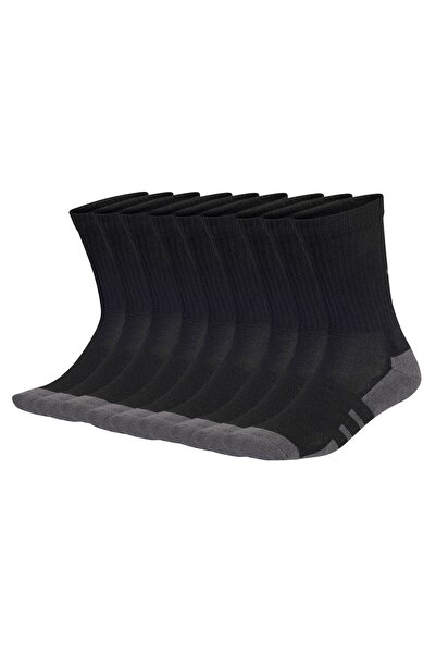 adidas Unisex Socken, 9er Pack - Essentials Climacool Crew Socken, Logo