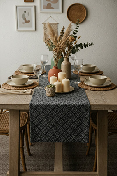 OTEXSA Bumbac 3D cu imprimeu Runner Repelent la apă Anti-pete 40x110cm