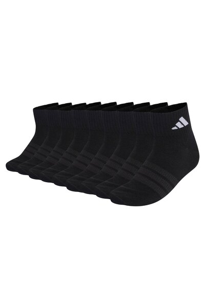 adidas Unisex Viertelsocken, 9er-Pack – Dünne und leichte Sport-Knöchelsocken...