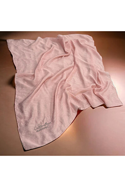 LA BOUTIQUE وشاح هيربال العشبي الوردي الجميل