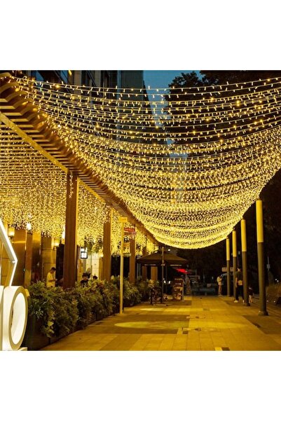 ElectroAZ Χριστουγεννιάτικη εγκατάσταση, ElectroAZ, 20m, 200 φώτα LED, Θερμό λευκό, Εξωτερικού/Εσωτερικού χώρου