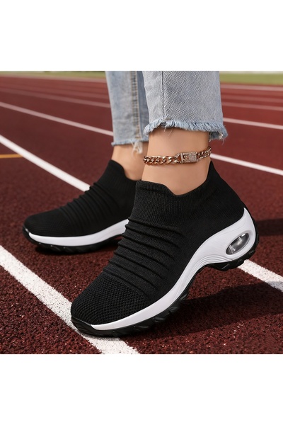 SOSENFER Women's sports shoes, comfortable outdoor running shoes