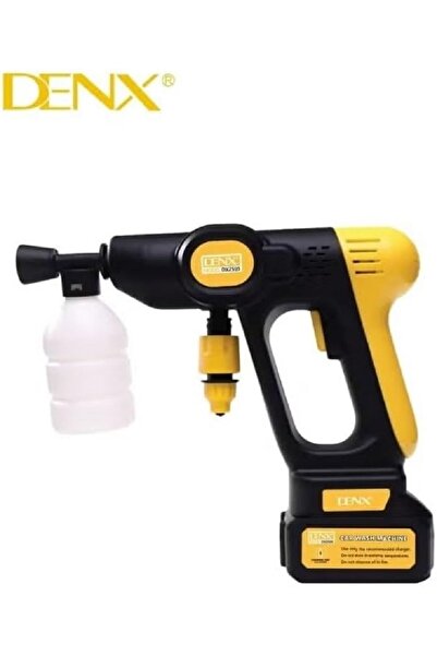 Denx DX2595 21V Cordless Pressure Washer – 180W, 5 m Hose, Foam Bottle