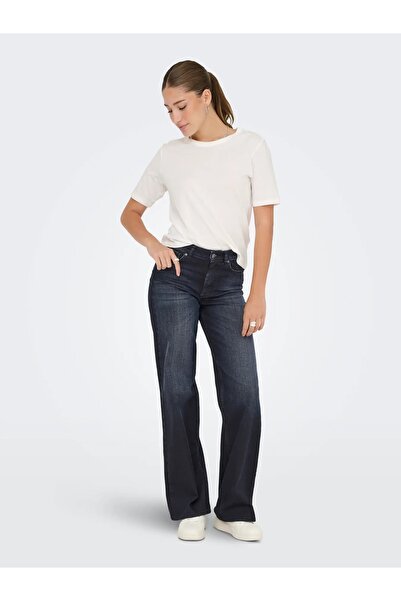 ONLY Onlmadison Blush Hw Wd Coat Women's Denim Pants 15353702