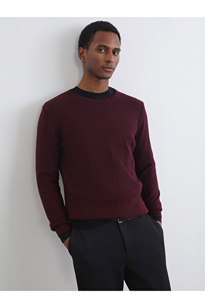 LC Waikiki سترة تريكو للرجال من Mürdüm بياقة دائرية