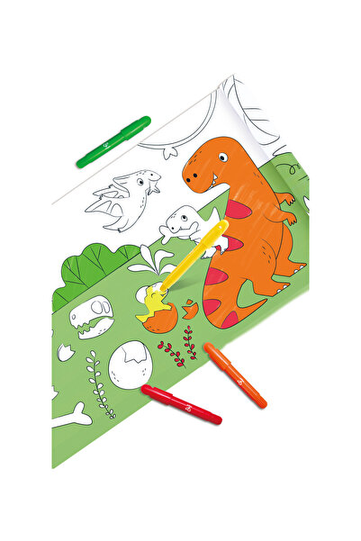 Hape Dinosaur Doodle Paper Roll for Kids 3Y+