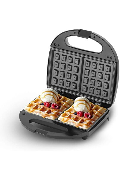 raf صانعة الساندويتشات والوافل R.540 3 في 1، 850 واط، أسود
