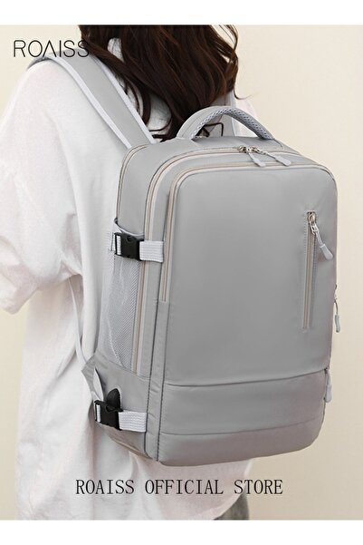 ROAISS Unisex Functional Backpack with Large Capacity Storage Scientific Stor...