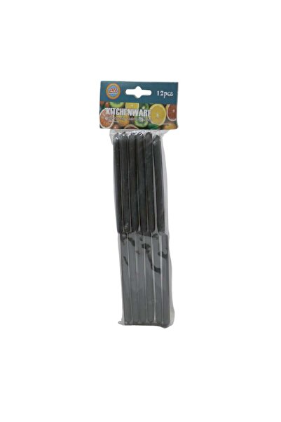 undefined 12-piece knife set, black