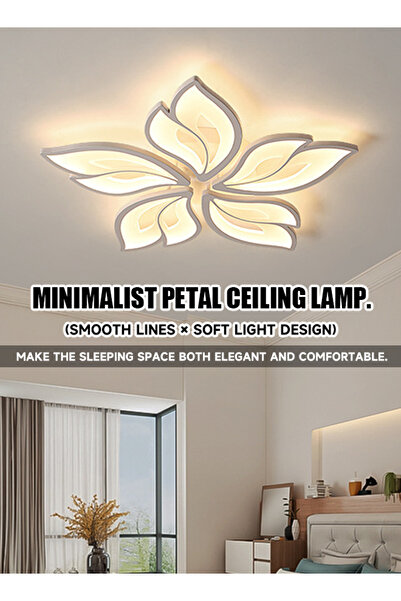 Generic Simple, modern and elegant household LED ceiling lamp with creative acrylic design