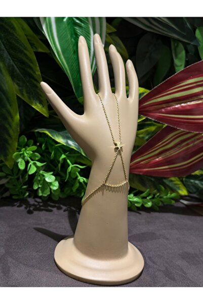 cömertkuyumculuk 14 Ayar Altın Şahmeran Yıldızlı Bileklik