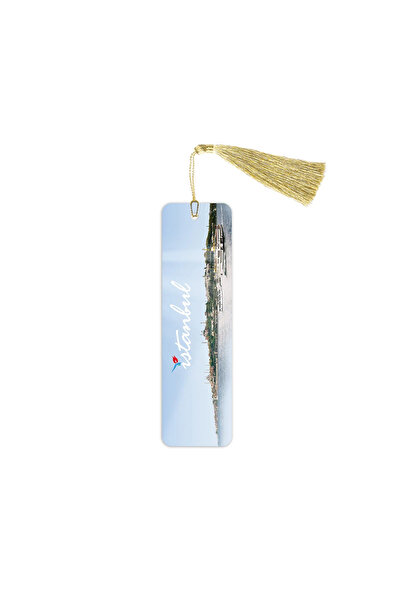 Hayrat Neşriyat Metal Bookmark Model 15 - Istanbul, Hagia Sophia Mosque, Sultan Ahmet Mosque