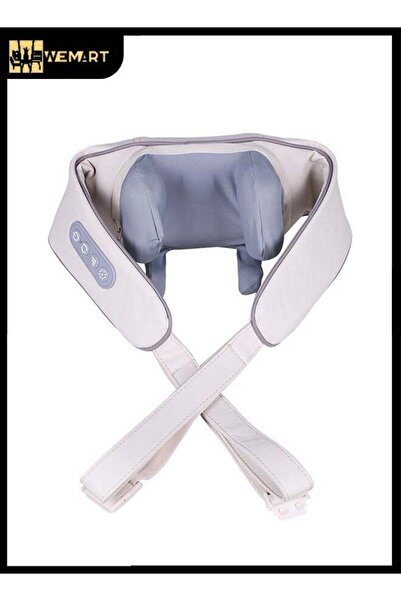 Wemart Shiatsu Heated Back & Neck Shoulder Massager for Neck, Back, Shoulder, Foot and Leg