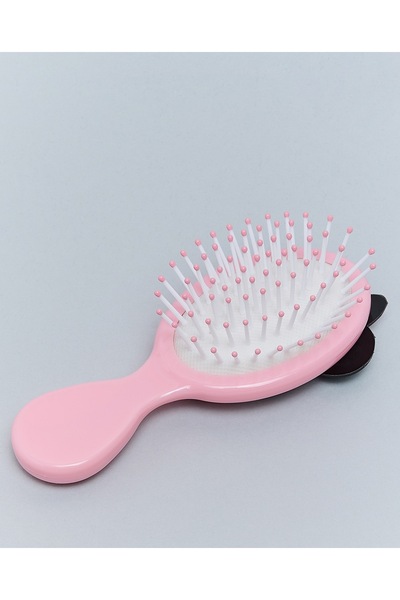 R&B Girl'S Pink Kuromi Paddle Brush