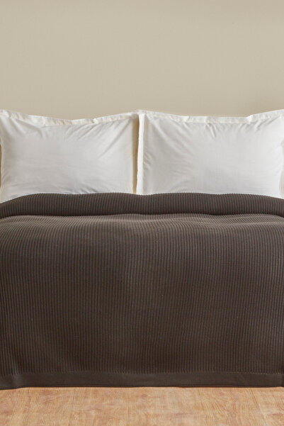 Karaca Home Cool Touch Double Knitwear Blanket Black