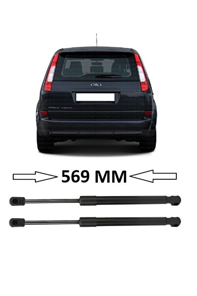 cme parts Ford C-Max 2003-2010 Uyumlu Sağ + Sol Takım Bagaj Amortisörü 2 Adet...
