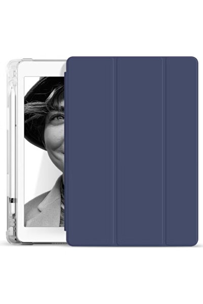 URBBKING جراب لجهاز iPad Air مقاس 13 بوصة M2 (2024) / iPad Air مقاس 13 بوصة M3 (2025)، مزود بخاصية التشغيل/الإيقاف التلقائي وحامل قلم.