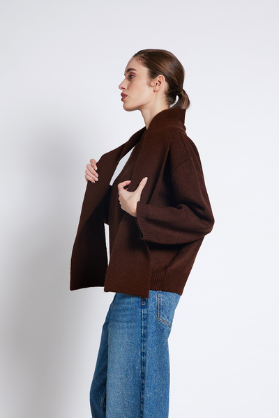 Avrile ŞAL DETAYLI TRİKO KAZAK