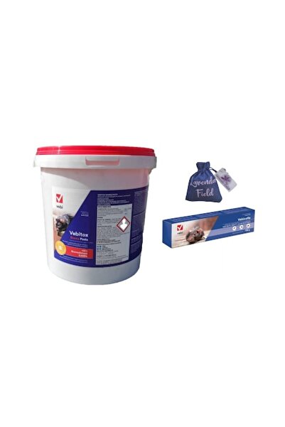 Vebi Set rodenticid Vebitox anti rozatoare - Pastă roșie 5 kg, Adeziv Vebicolla 135 g, sac lavandă LF