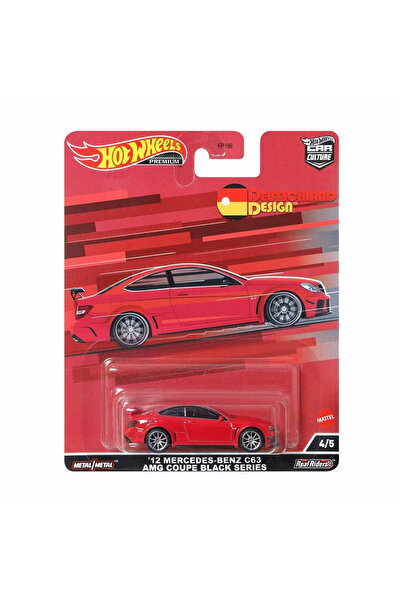 HOT WHEELS Car Culture Premium - '12 Mercedes-Benz C63 AMG Coupe-HCJ79