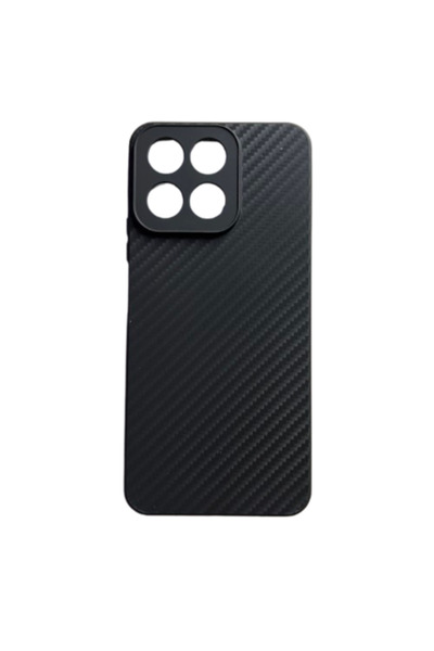 OEM Carcasă moale TPU Carbon compatibilă cu Honor X7c / 200 Smart - Negru Carbon