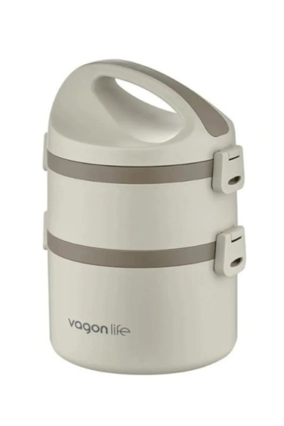 Vagonlife PASLANMAZ ÇELİK BESLENME KABI LUNCHBOX