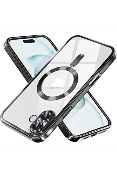 ELITE MOBILE Husa TPU Lux Magnetic compatibila cu iPhone 17, Negru electric