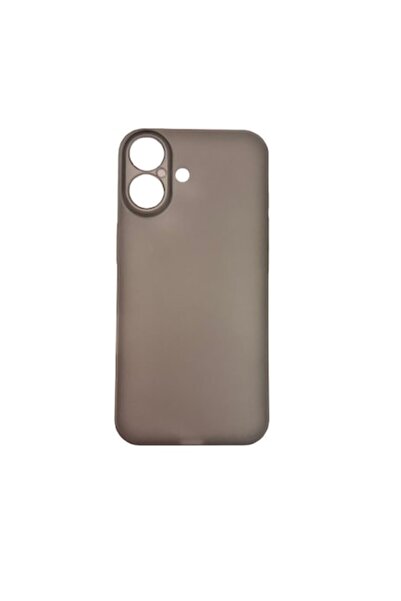 ELITE MOBILE Carcasă rigidă ultrasubțire compatibilă cu iPhone 17, fumuriu
