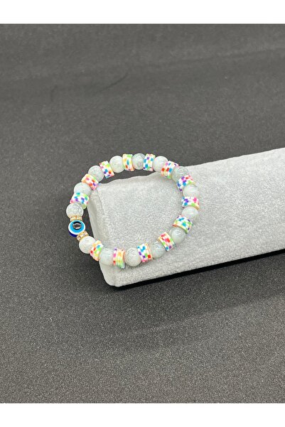 GiftPack سوار من الخرز الحجري الطبيعي - صناعة يدوية