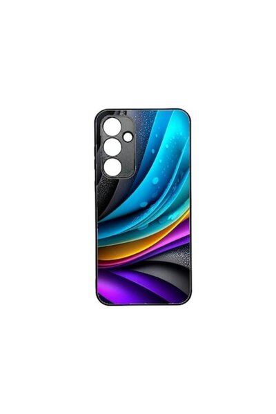 ELITE MOBILE Carcasă moale TPU compatibilă cu Samsung Galaxy A55, design Abst...