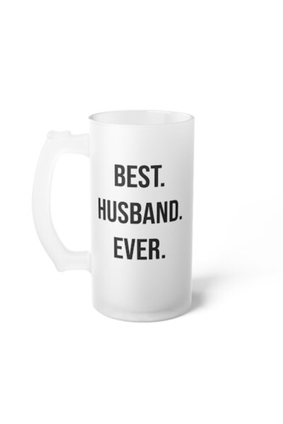 stickerino Cană de bere cu mesaj pentru soț „Cel mai bun. soț. dintotdeauna.”...
