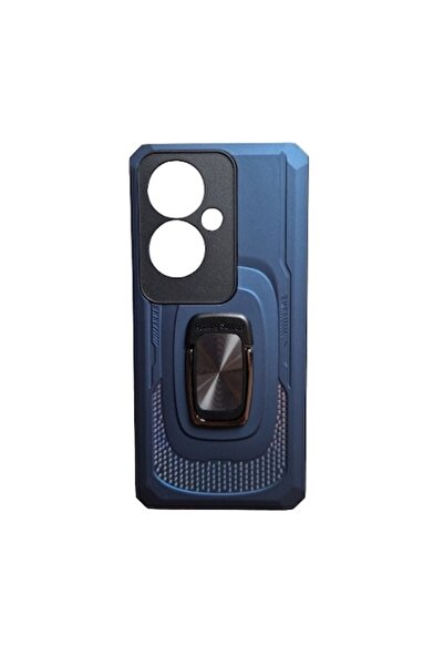 OEM Carcasă antișoc cu inel și magnet compatibilă cu Oppo Reno11 F 5G - Albastră