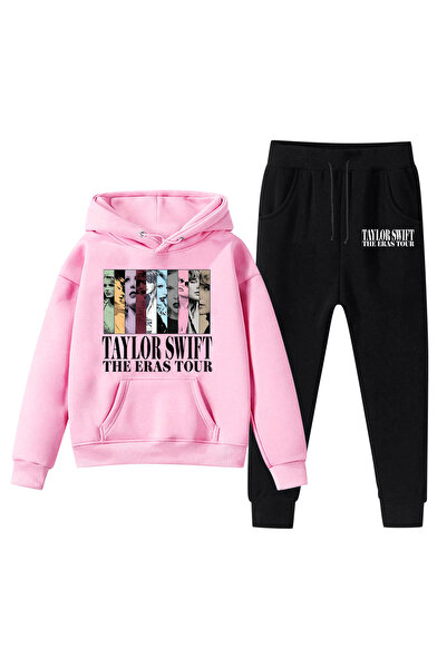 NO BRAND طقم سترة صوفية من تايلور سويفت، جولة ذا إيراس، WY-351، وردي، 100 سم