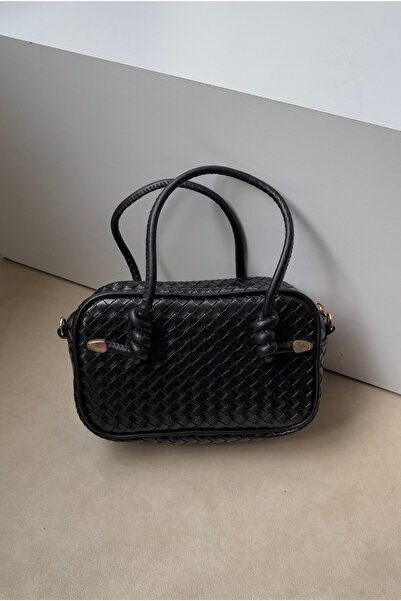 Mupa Shoes Women's Hand and Shoulder Bag BLACK